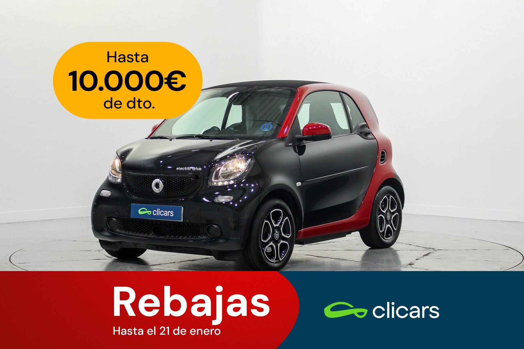 SMART Fortwo (Fortwo Coupé Electric Drive) en Madrid