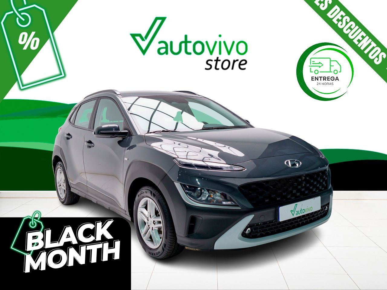 HYUNDAI Kona (MAXX 1.0 TGDI MHEV 120CV 2WD 5P) en Barcelona