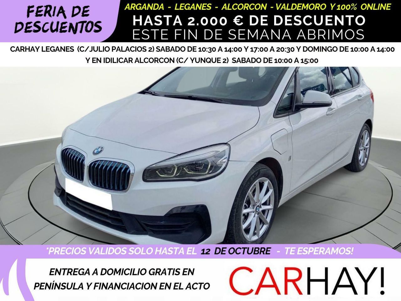 BMW Serie 2 (1.5 225XE IPERFORMANCE A) en Madrid