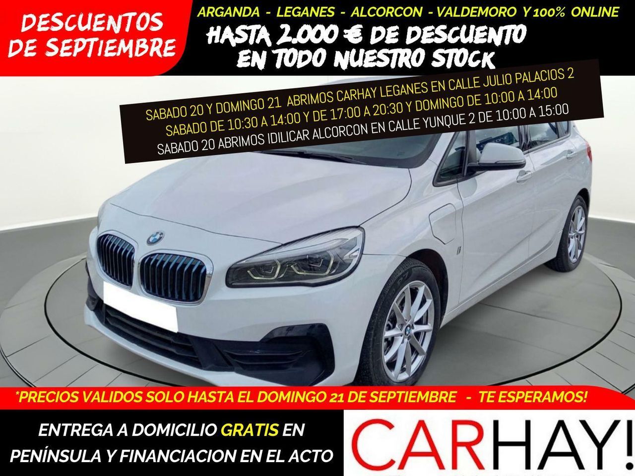 BMW Serie 2 (1.5 225XE IPERFORMANCE A) en Madrid