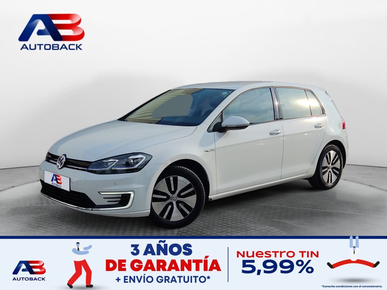 VOLKSWAGEN Golf (e-Golf ePower 100 kW (136CV)) en Madrid