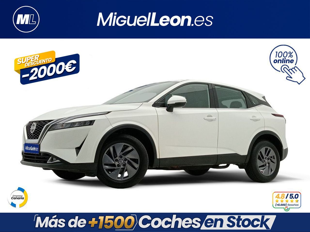 NISSAN Qashqai (DIG-T 103kW N-Connecta) en Palmas, Las