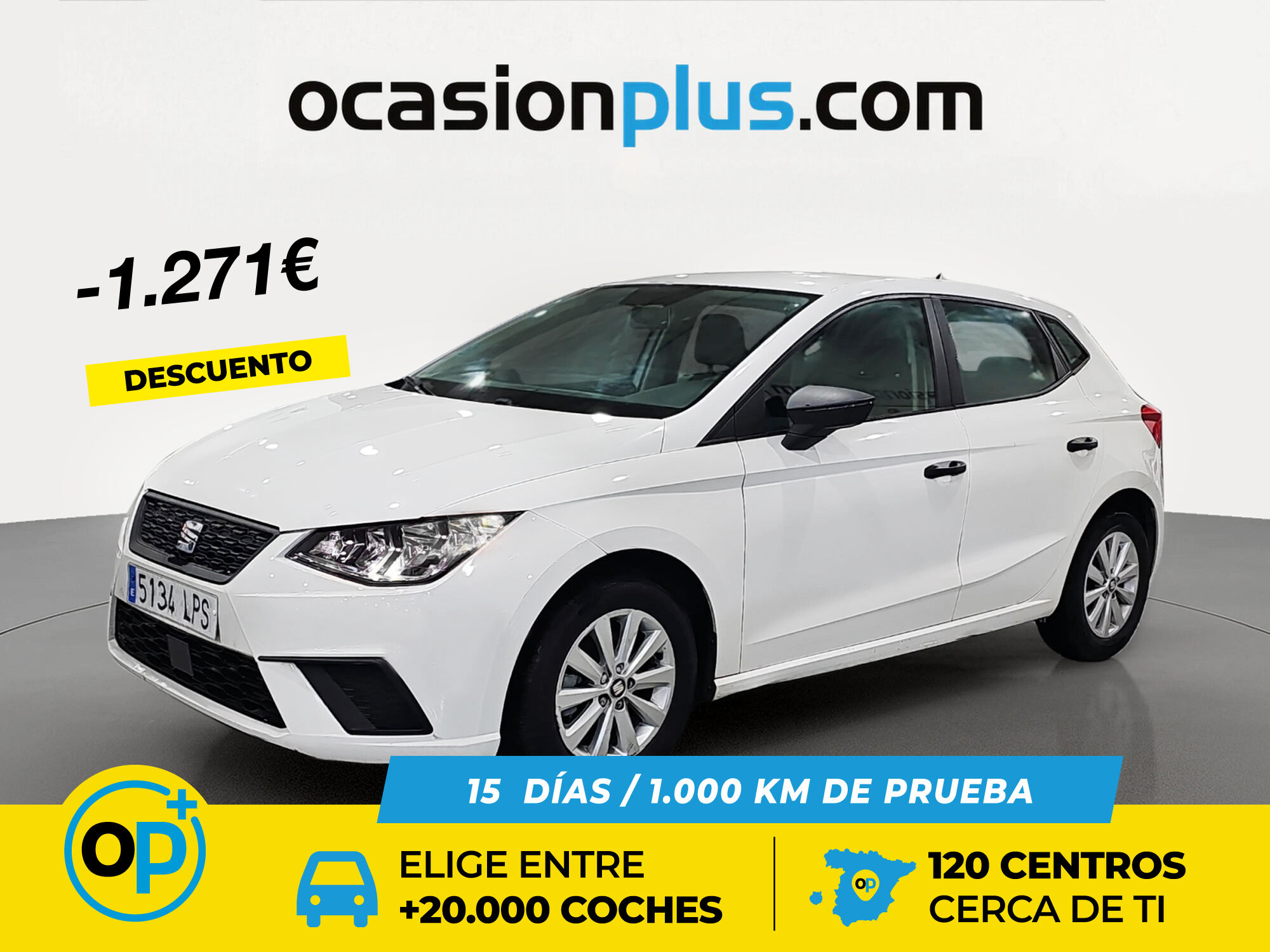 SEAT Ibiza (1.6 TDI Reference 70 kW (95 CV)) en Madrid