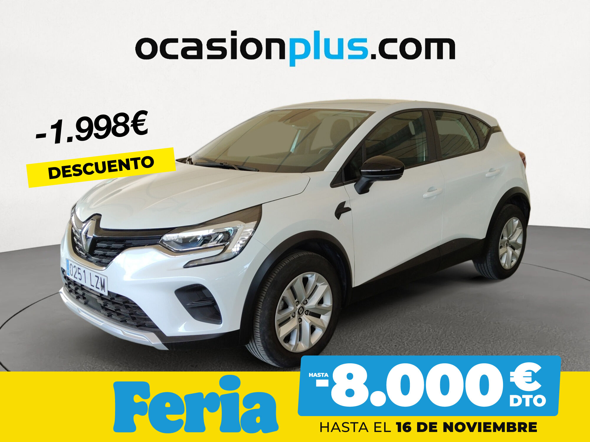 RENAULT Captur (Intens TCe GLP 74 kW (100 CV)) en Madrid