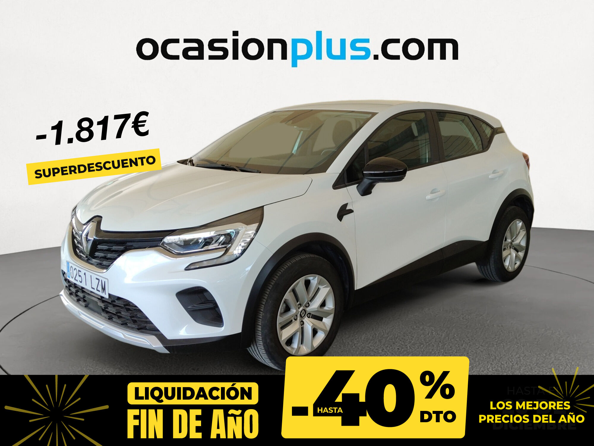 RENAULT Captur (Intens TCe GLP 74 kW (100 CV)) en Madrid