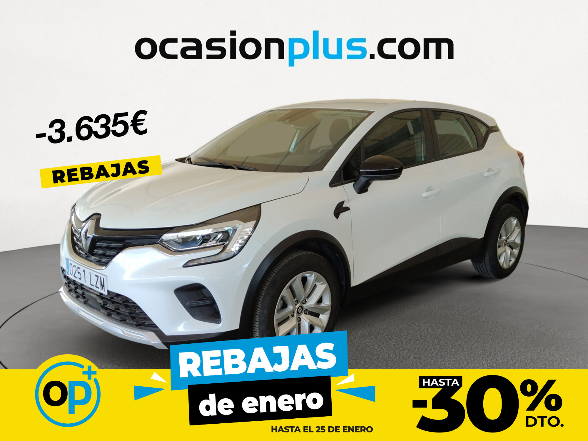 RENAULT Captur (Intens TCe GLP 74 kW (100 CV)) en Madrid