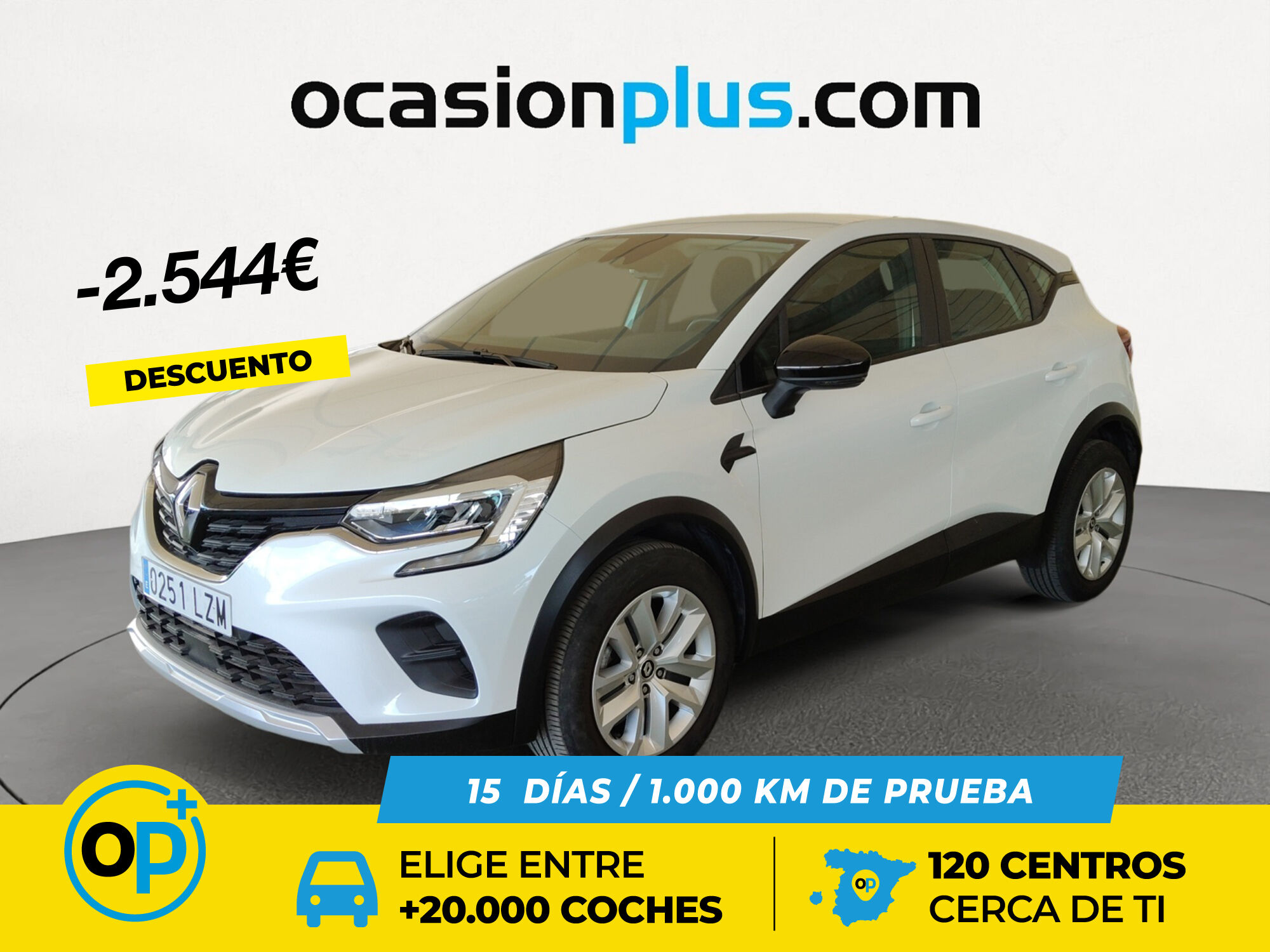 RENAULT Captur (Intens TCe GLP 74 kW (100 CV)) en Madrid