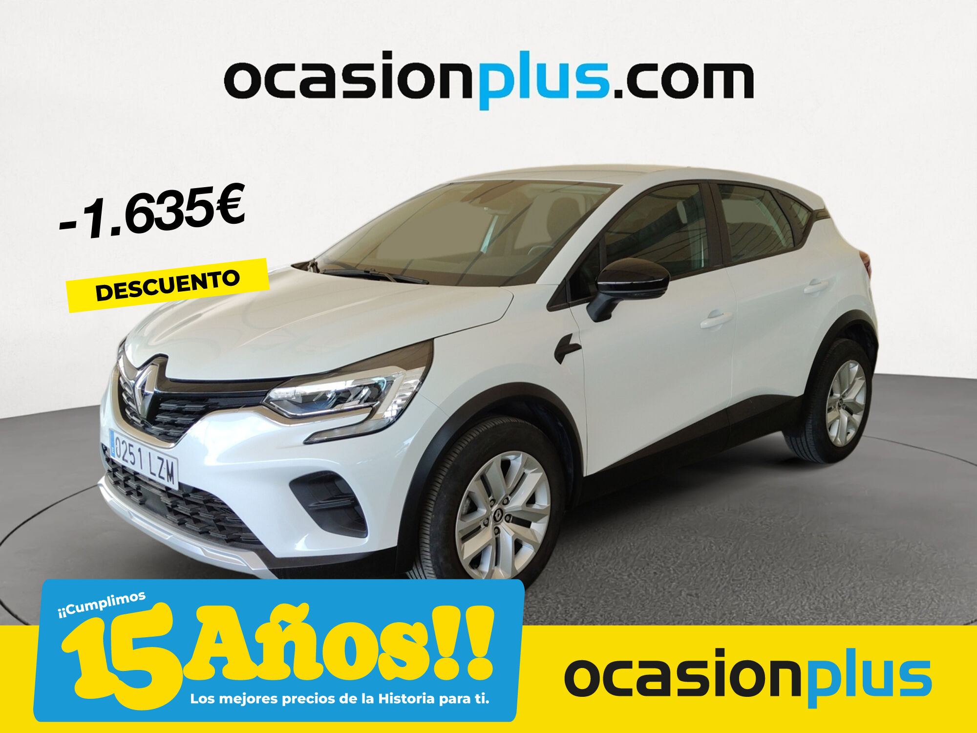 RENAULT Captur (Intens TCe GLP 74 kW (100 CV)) en Madrid