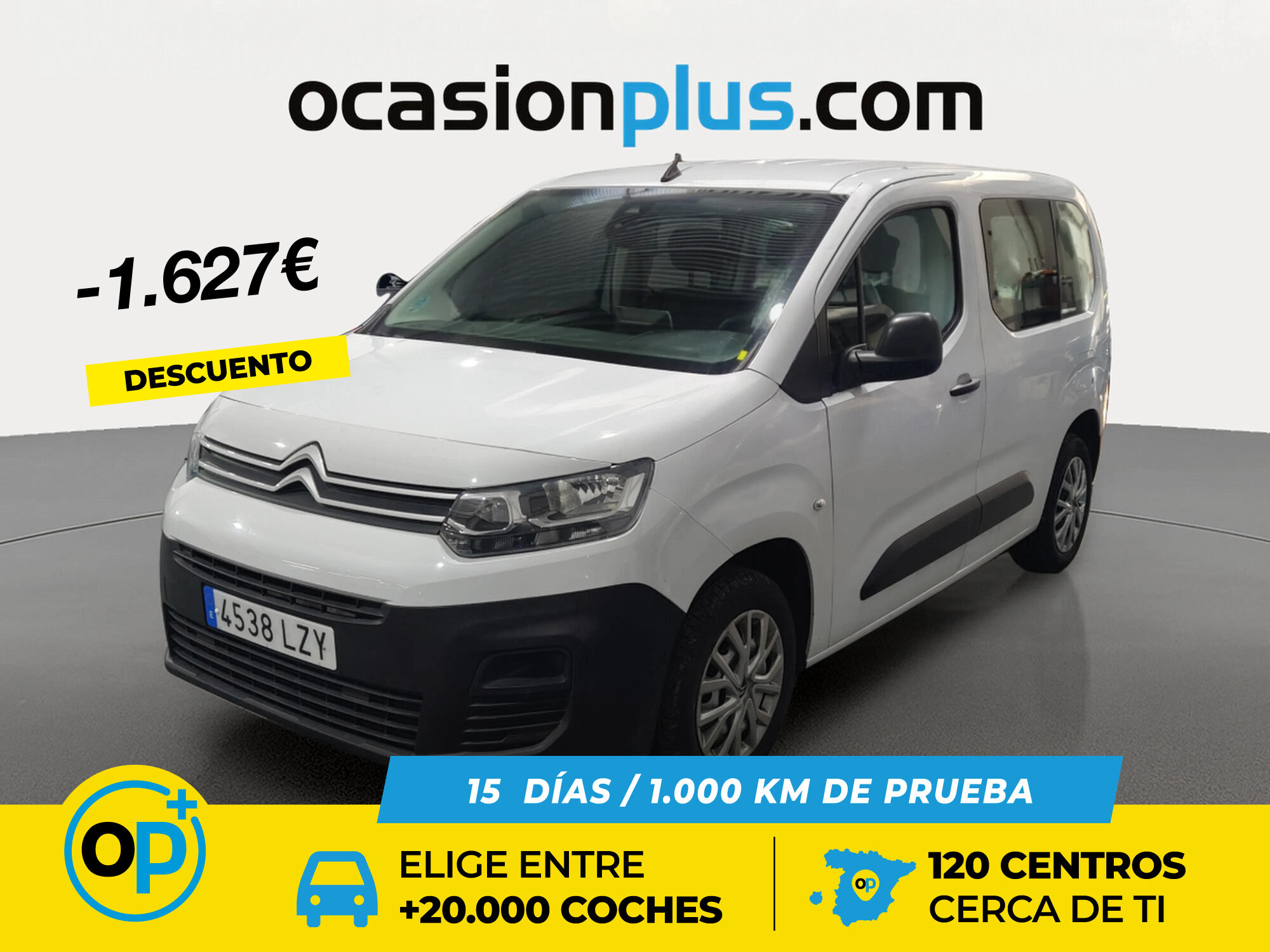 Foto del CITROEN Berlingo BlueHDi S&S Talla M Live Pack 100