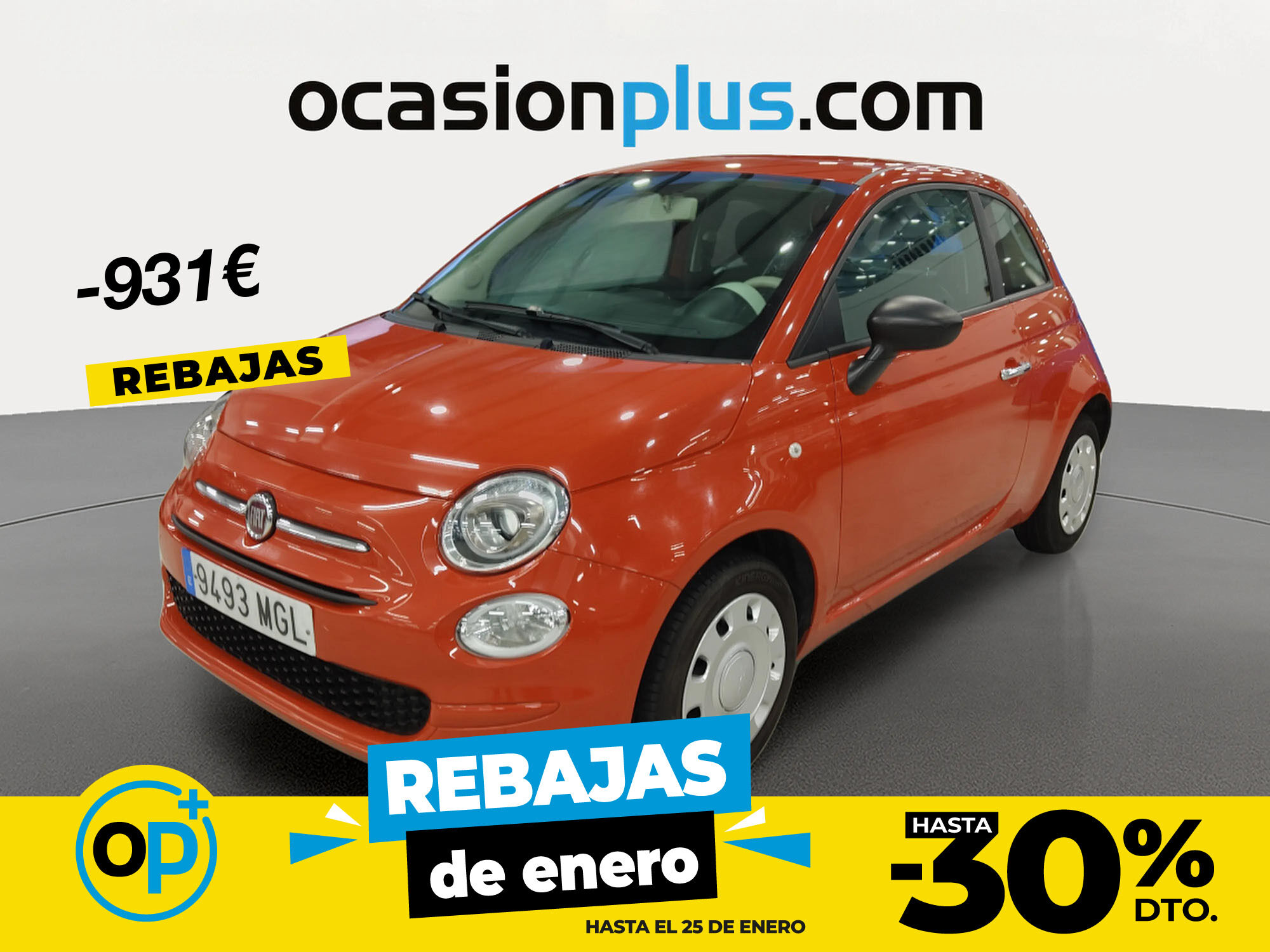 FIAT 500 (1.0 Hybrid Monotrim 51 kW (70 CV)) en Madrid
