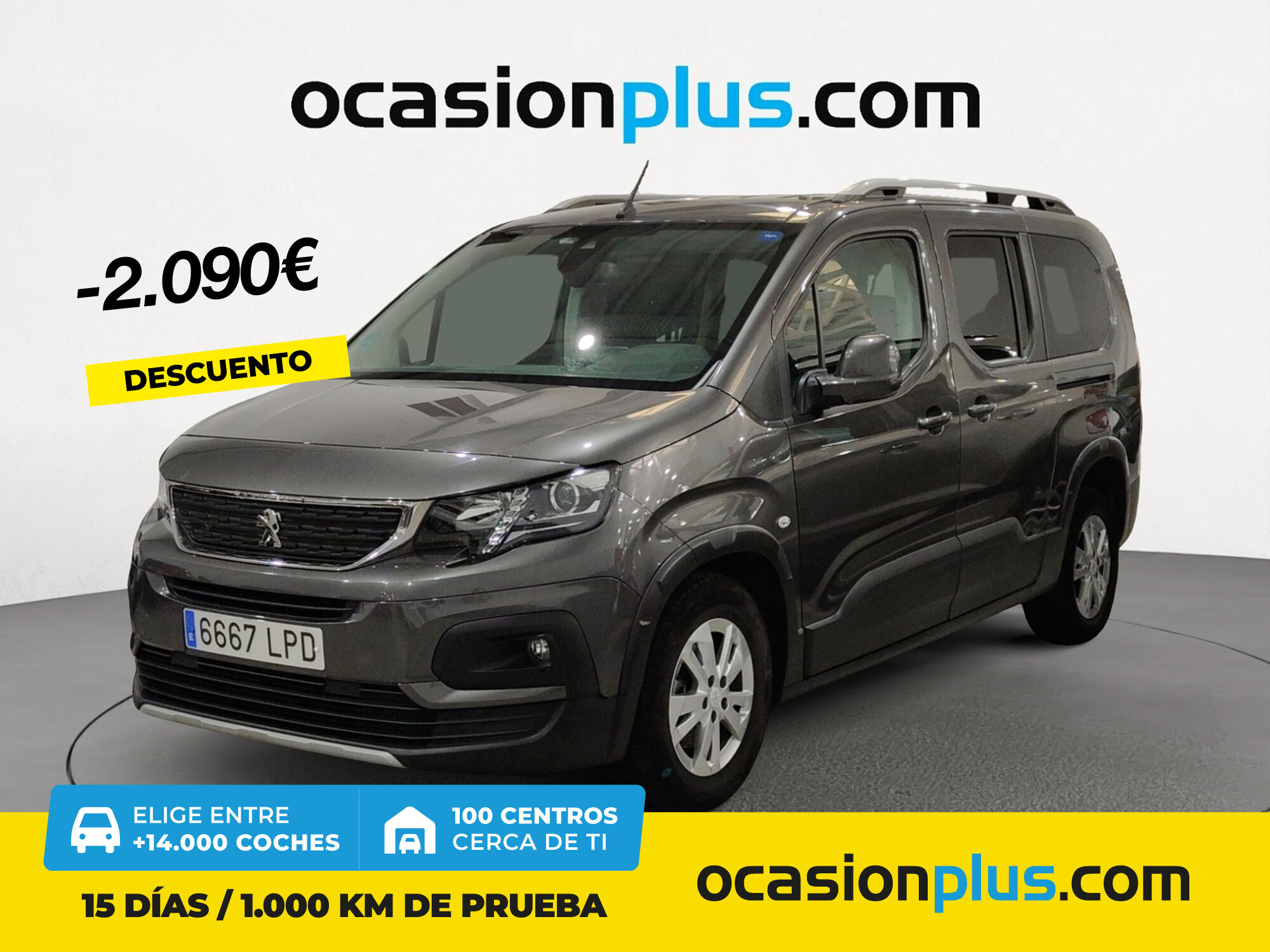 PEUGEOT Rifter (BlueHDi 130 Allure Pack Long 96 kW (130 CV)) en Madrid