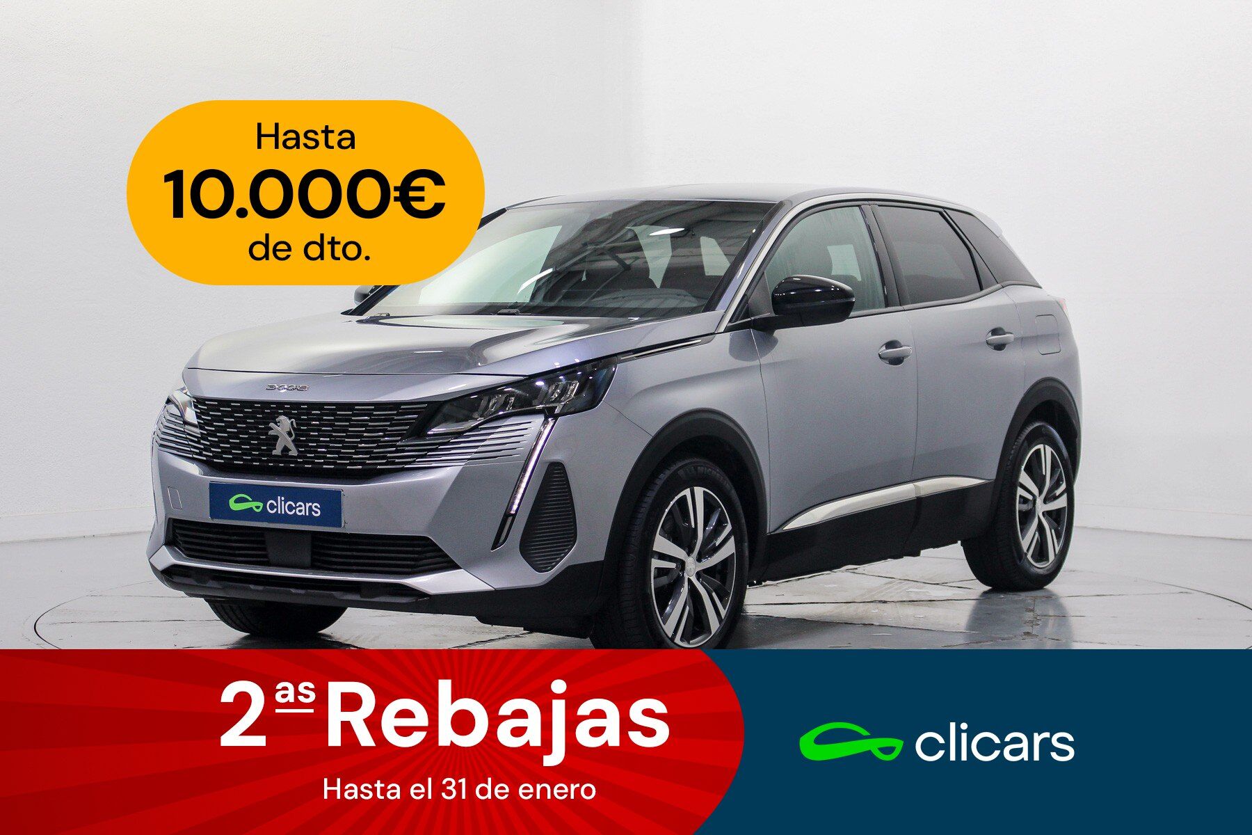 PEUGEOT 3008 (3008 HYB PHEV 180 Allure Pack e-EAT8) en Madrid