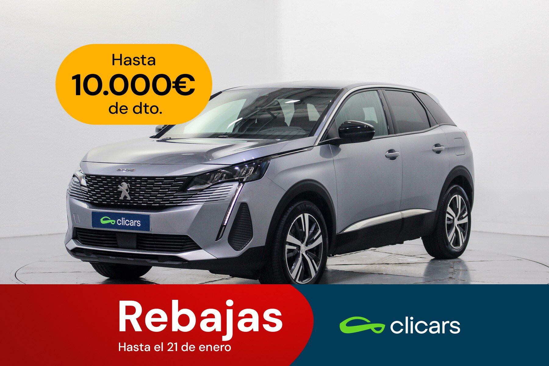 PEUGEOT 3008 (3008 HYB PHEV 180 Allure Pack e-EAT8) en Madrid