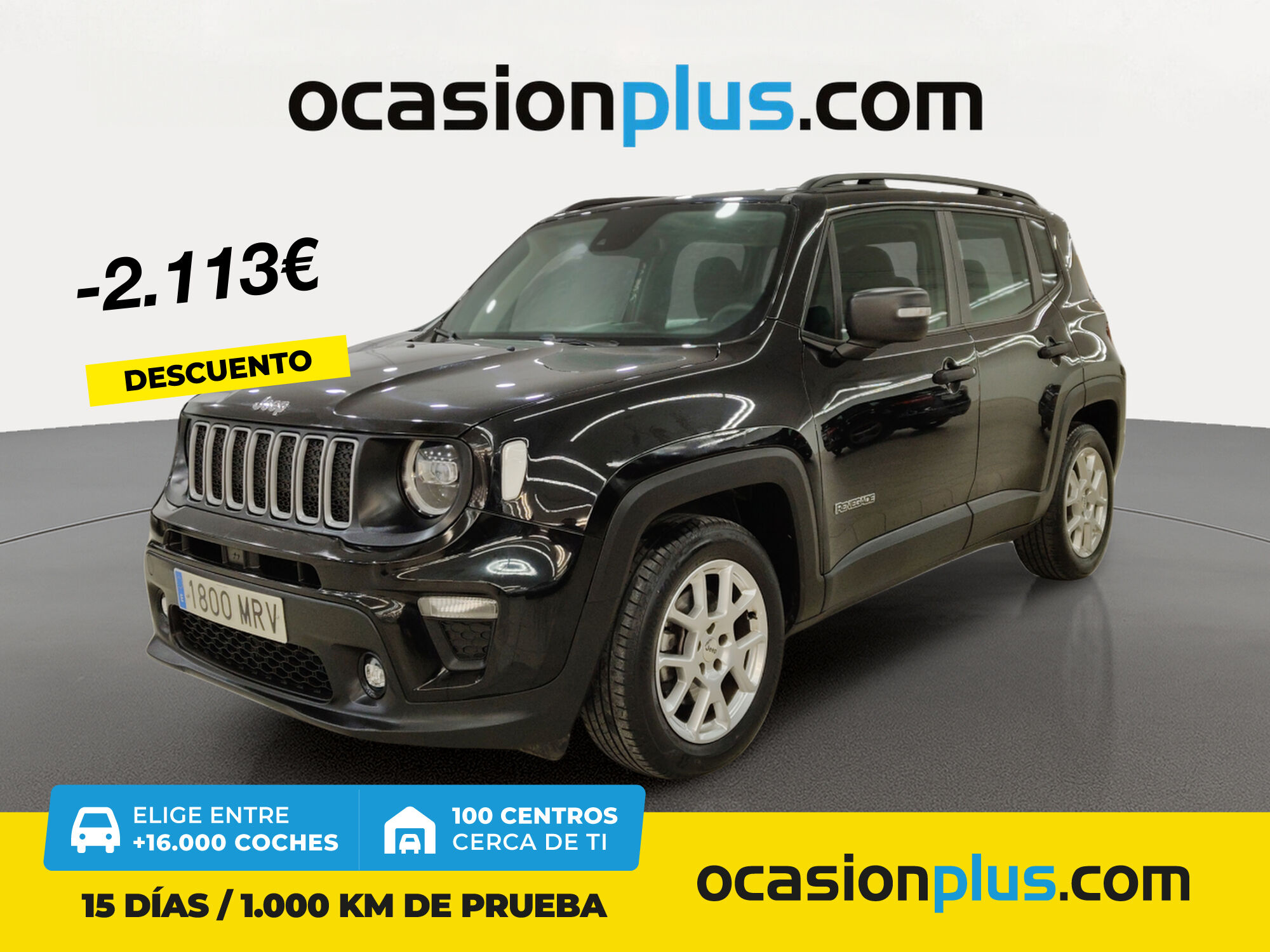 JEEP Renegade (eHybrid 1.5 Altitude DCT 96 kW (130 CV)) en Madrid