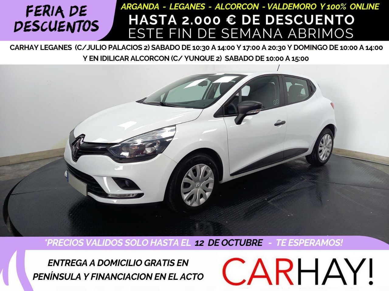RENAULT Clio (Business TCe 55kW (75CV)) en Madrid