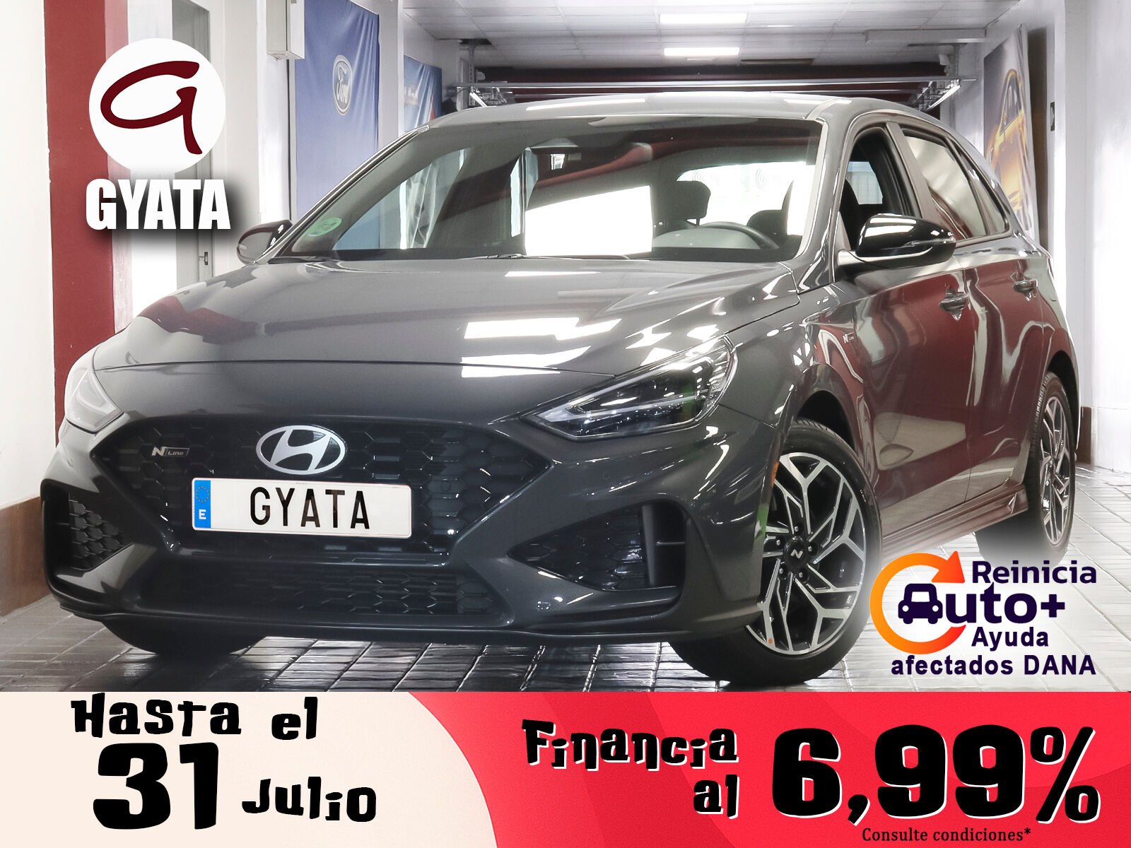 HYUNDAI i30 (1.0 TGDI N Line 74 kW (100 CV)) en Madrid