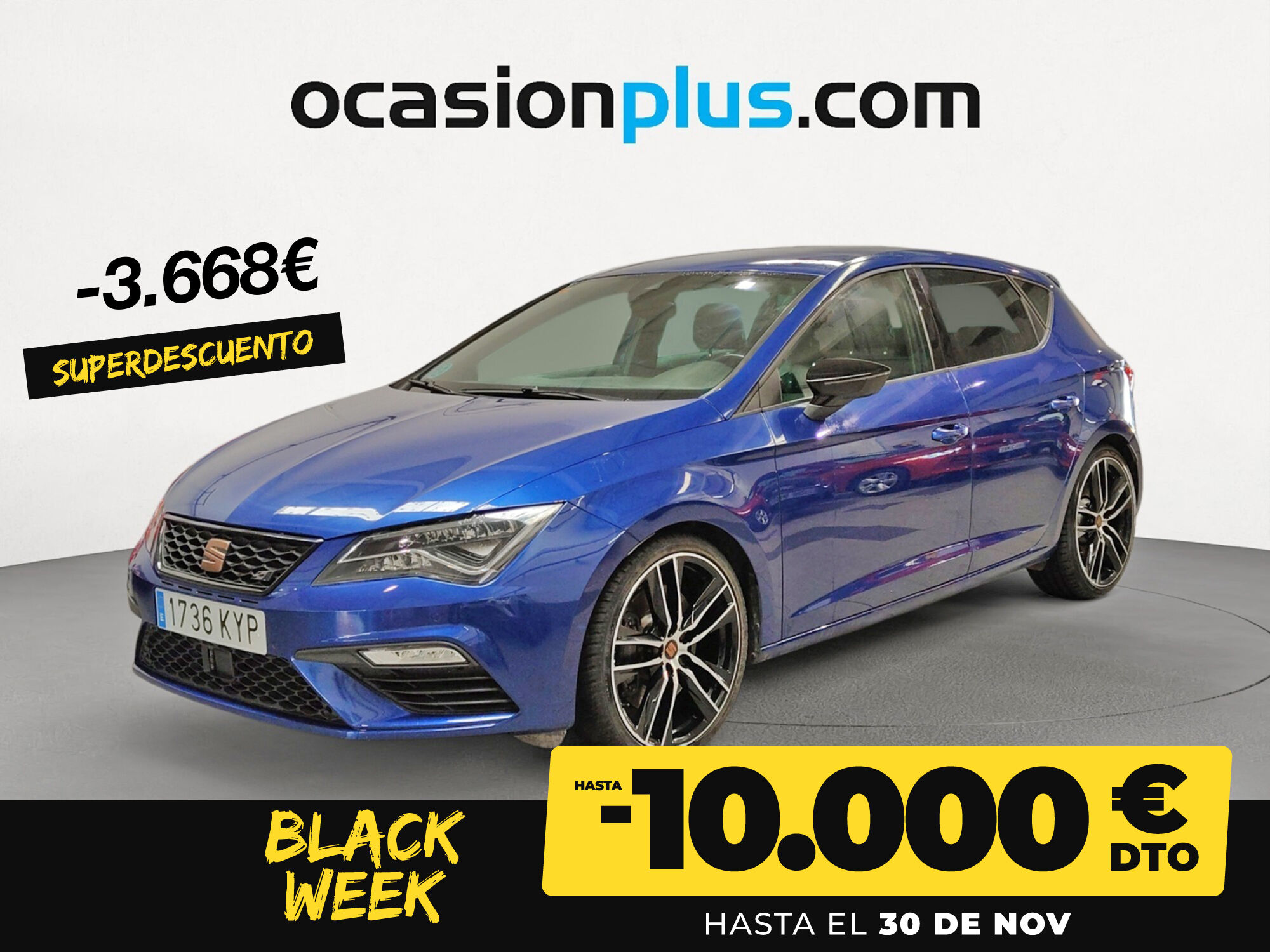 SEAT León (2.0 TSI S&S Cupra DSG 213 kW (290 CV)) en Madrid