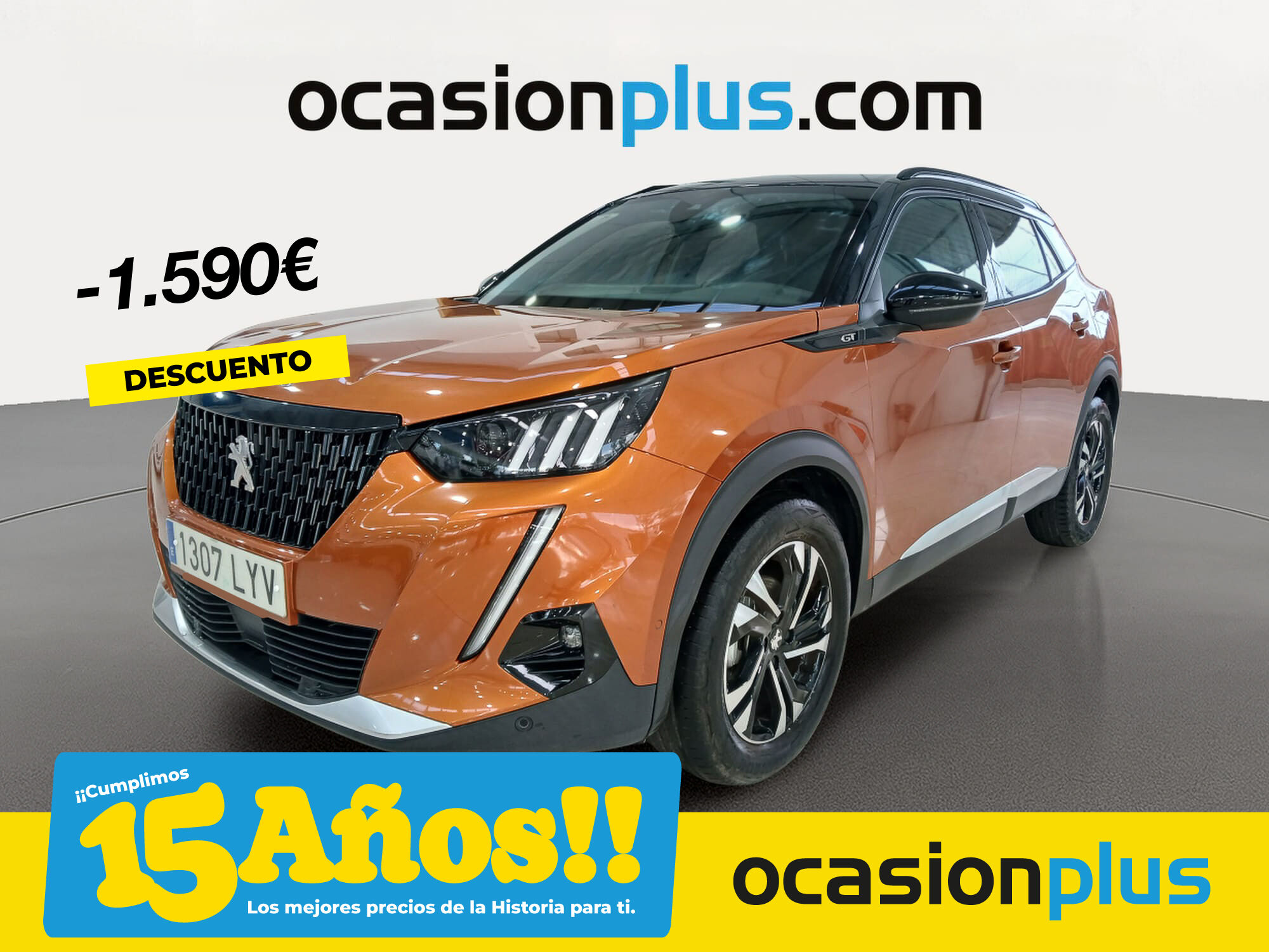 PEUGEOT 2008 (PureTech 130 S&S GT 96 kW (130 CV)) en Madrid