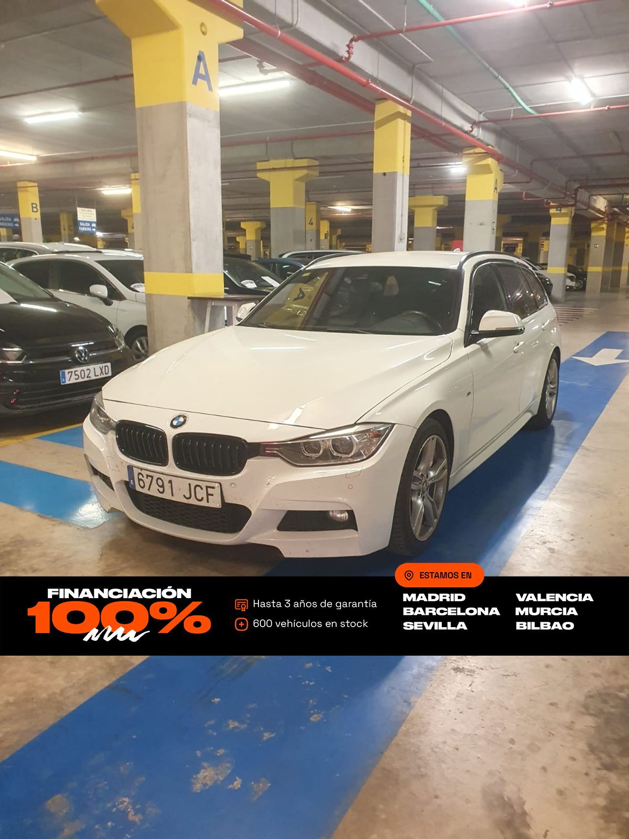 BMW Serie 3 (320d Touring) en Madrid