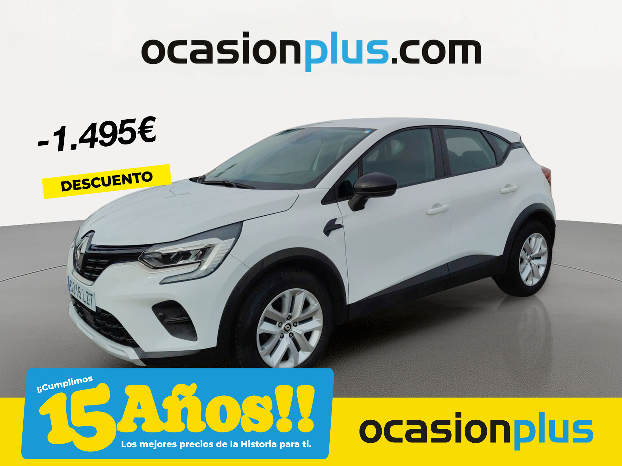 RENAULT Captur (Intens TCe GLP 74 kW (100 CV)) en Madrid