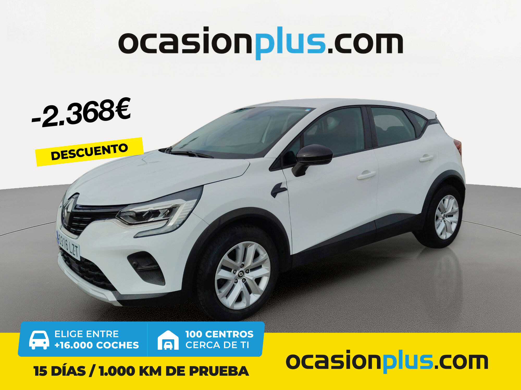 RENAULT Captur (Intens TCe GLP 74 kW (100 CV)) en Madrid