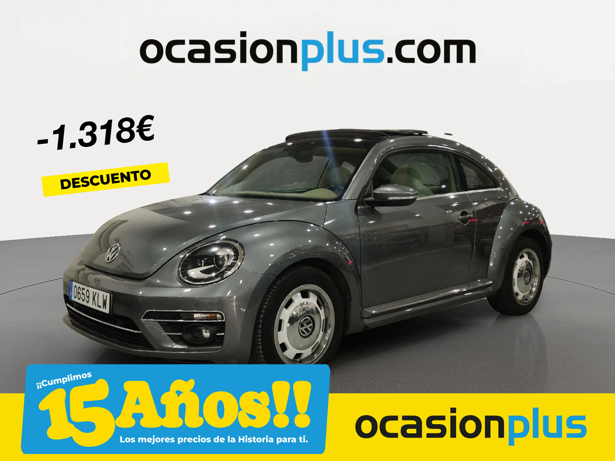 VOLKSWAGEN Beetle (Design 1.2 TSI 77 kW (105 CV)) en Madrid