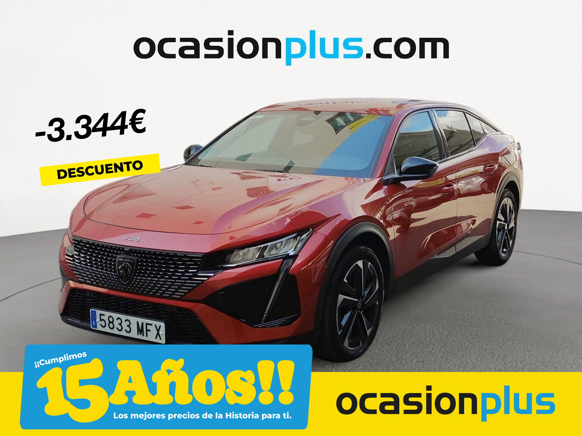 PEUGEOT 408 (Puretech 130 Allure Pack EAT8 96 kW (130 CV)) en Madrid