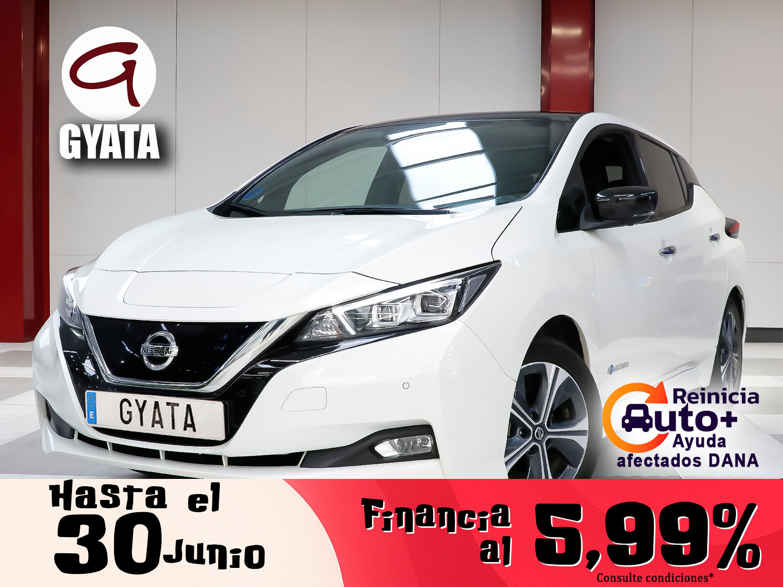 NISSAN Leaf (40kWh Tekna 110 kW (150 CV)) en Madrid