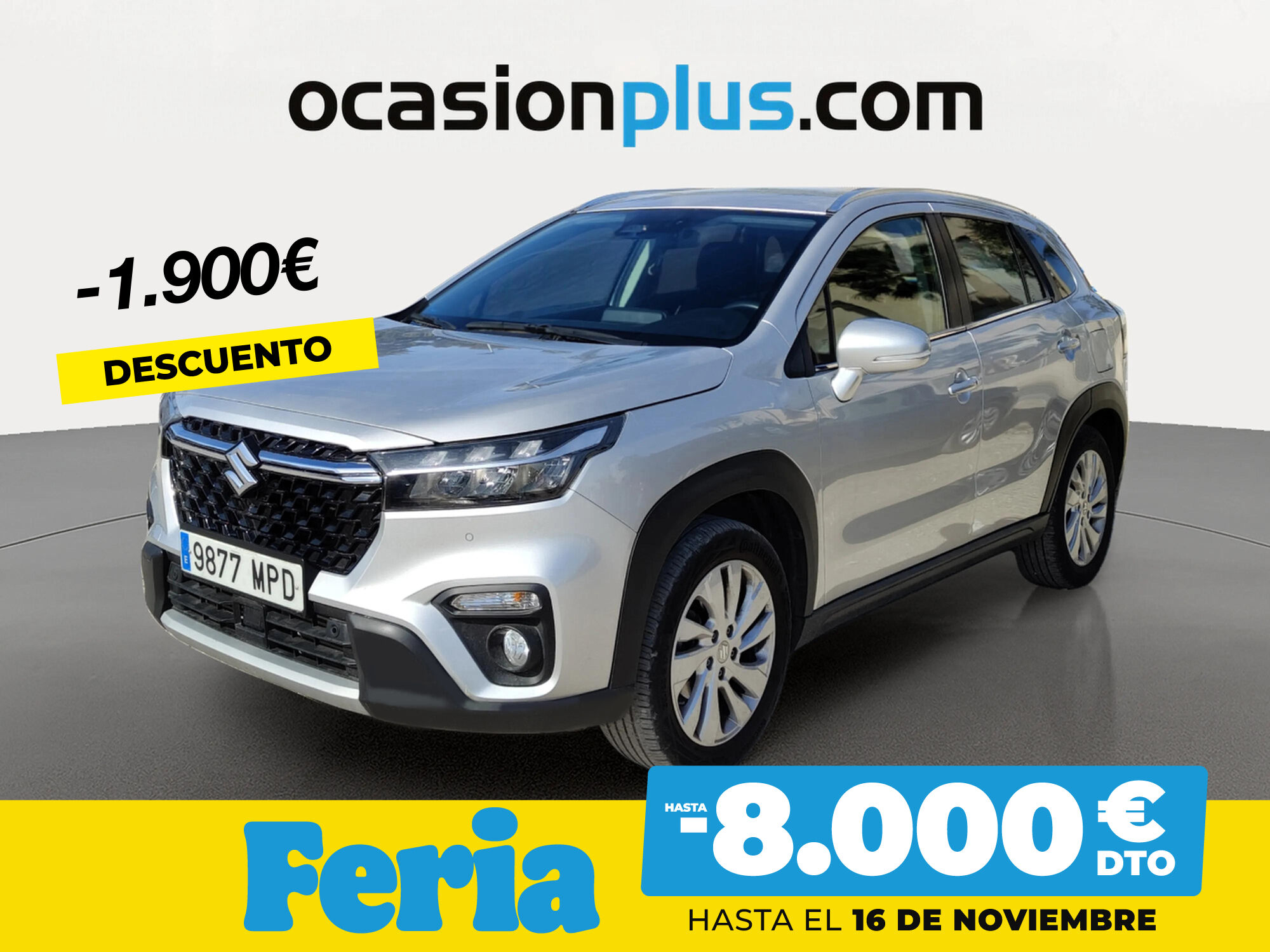 SUZUKI S-Cross (1.4T Mild Hybrid S2 4WD 95 kW (129 CV)) en Madrid