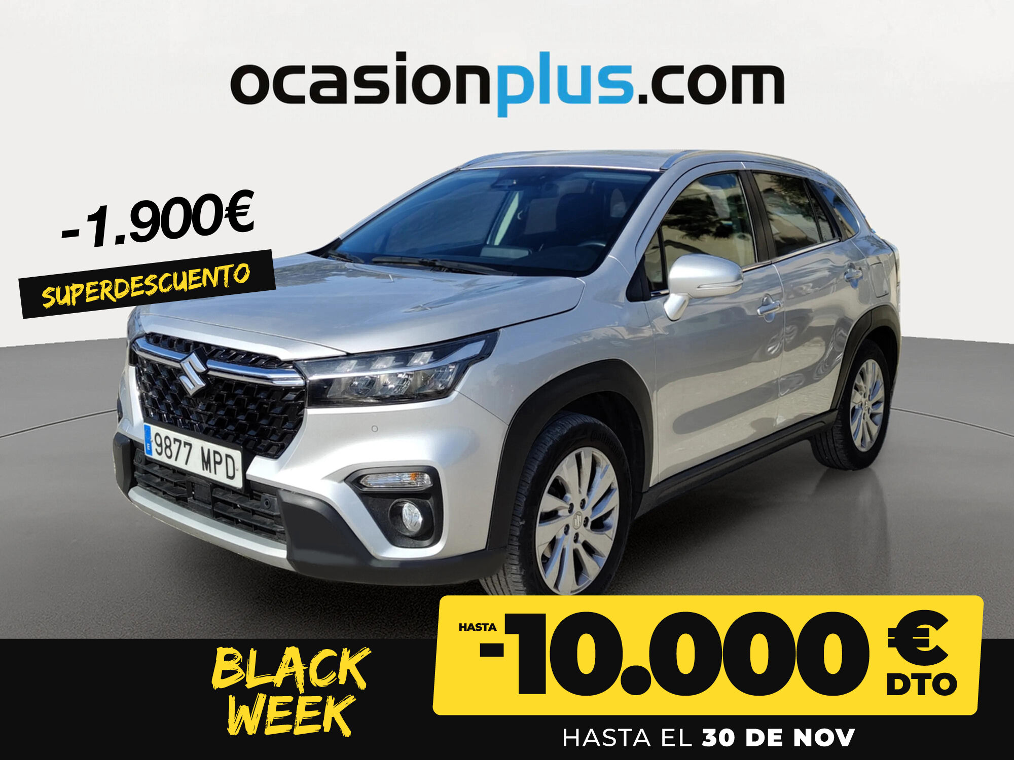SUZUKI S-Cross (1.4T Mild Hybrid S2 4WD 95 kW (129 CV)) en Madrid