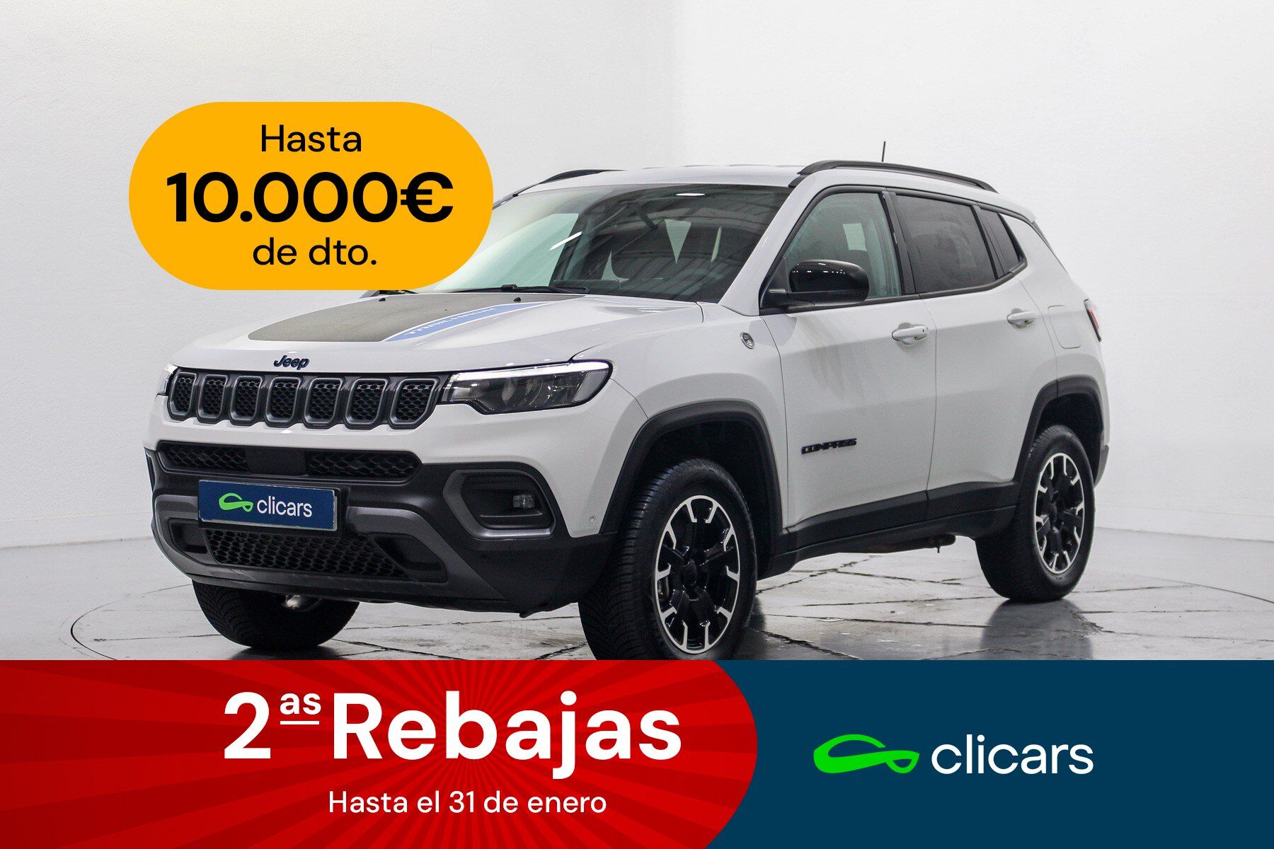 JEEP Compass (Compass 1.3 PHEV Trailhawk EAWD Aut. 240) en Madrid