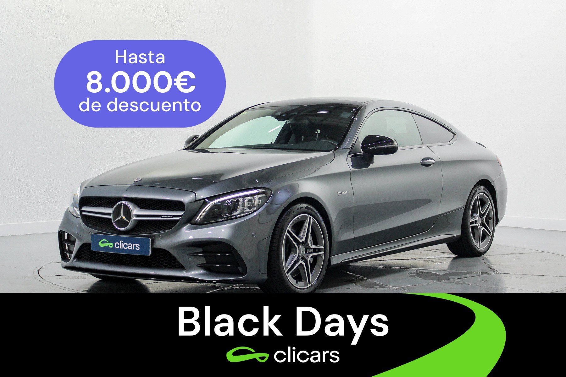 MERCEDES Clase C (C Coupé 43 AMG 4Matic Aut.) en Madrid