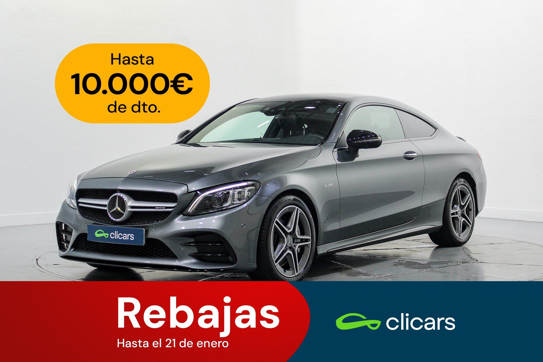 MERCEDES Clase C (C Coupé 43 AMG 4Matic Aut.) en Madrid