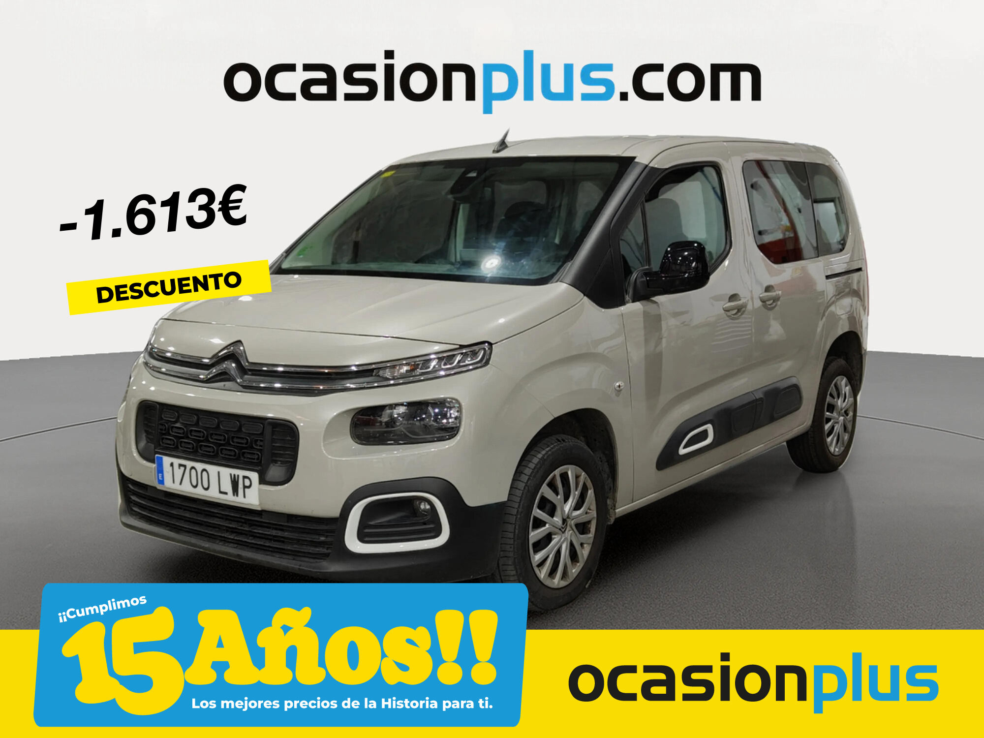 CITROEN Berlingo (BlueHDi 100 S&S Feel Business 75 kW (102 CV)) en Madrid