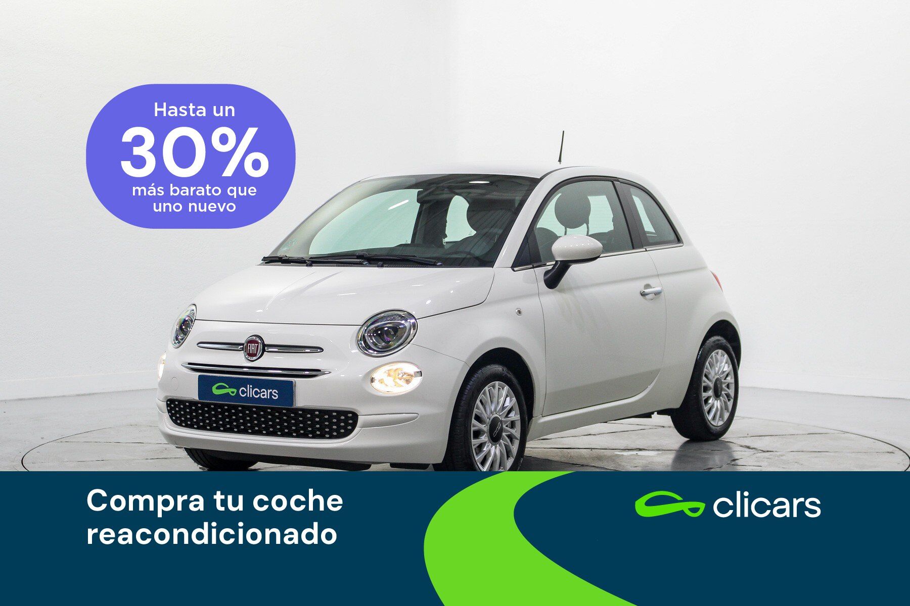 FIAT 500 (500 1.2 Lounge) en Madrid