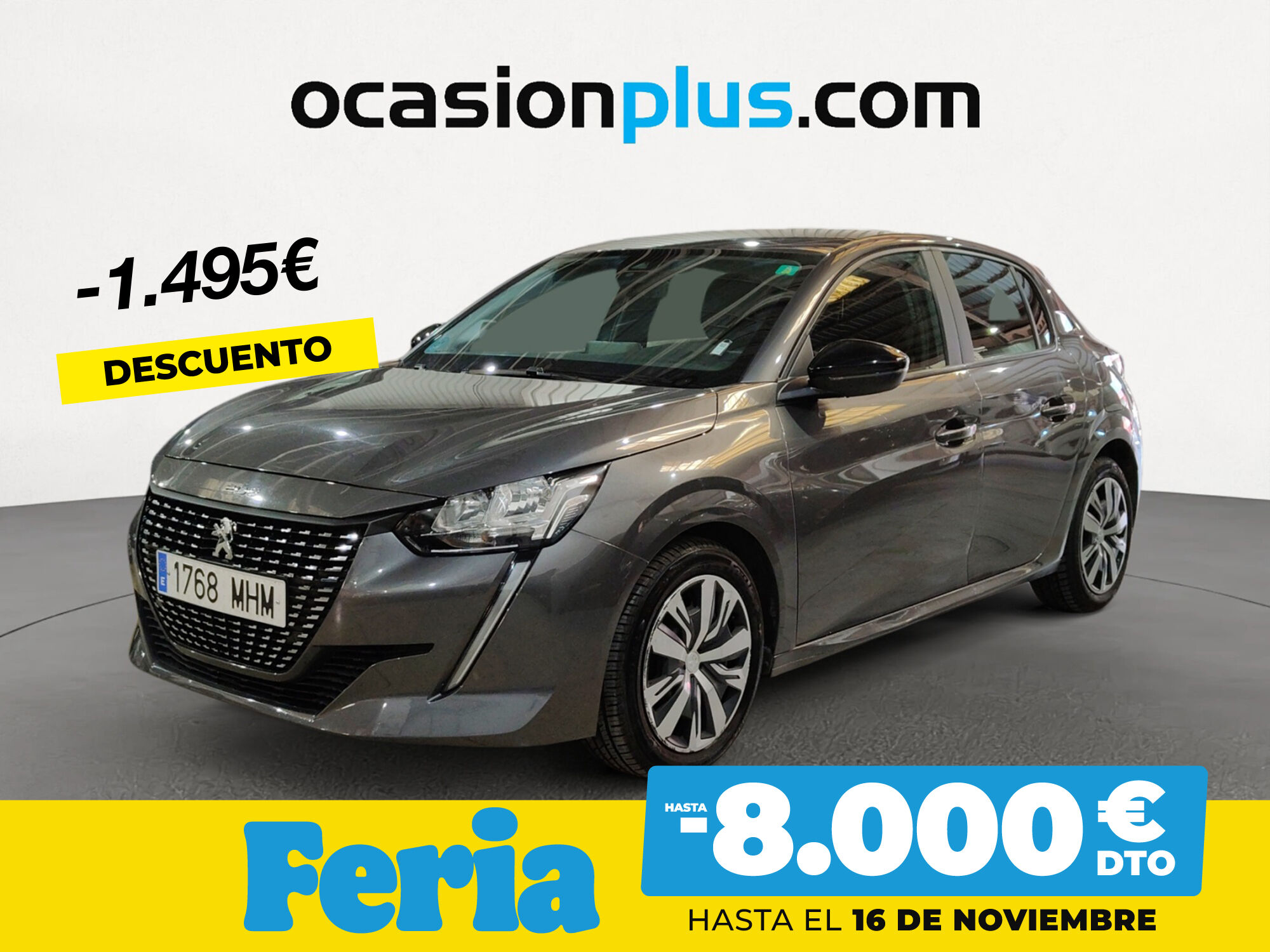PEUGEOT 208 (PureTech 100 Active Pack 75 kW (100 CV)) en Madrid