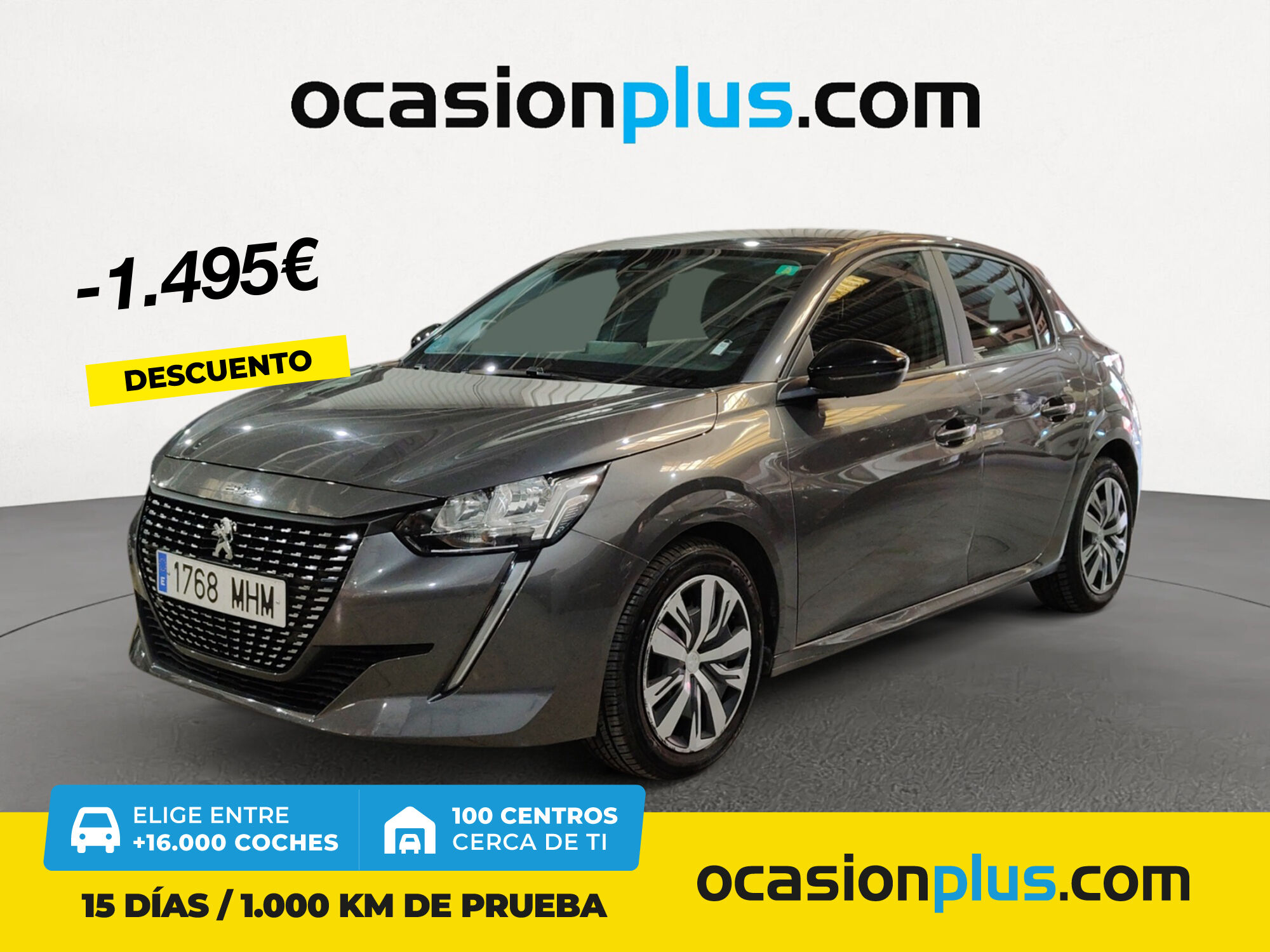 PEUGEOT 208 (PureTech 100 Active Pack 75 kW (100 CV)) en Madrid