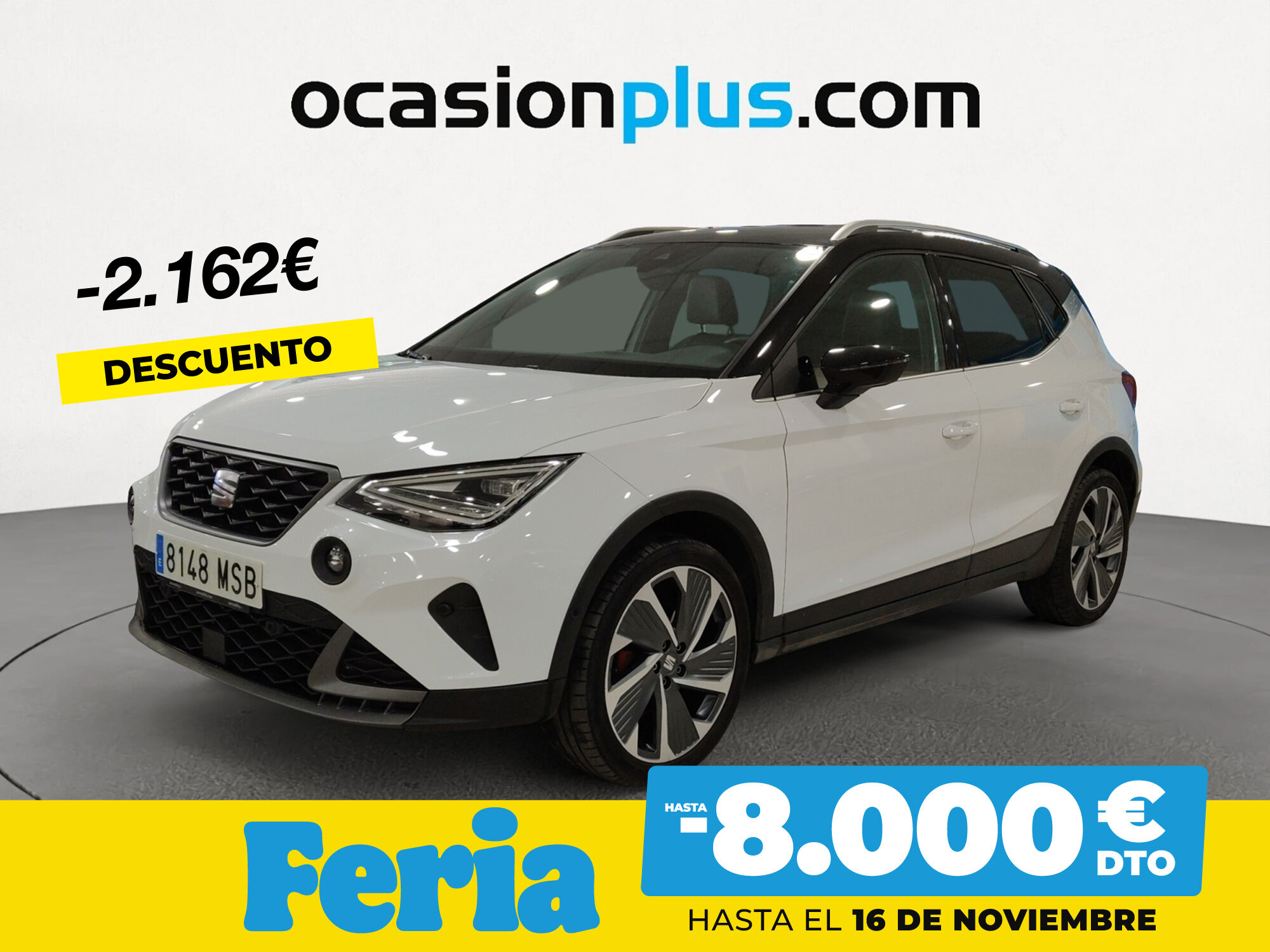 SEAT Arona (1.5 TSI FR XL DSG 110 kW (150 CV)) en Madrid