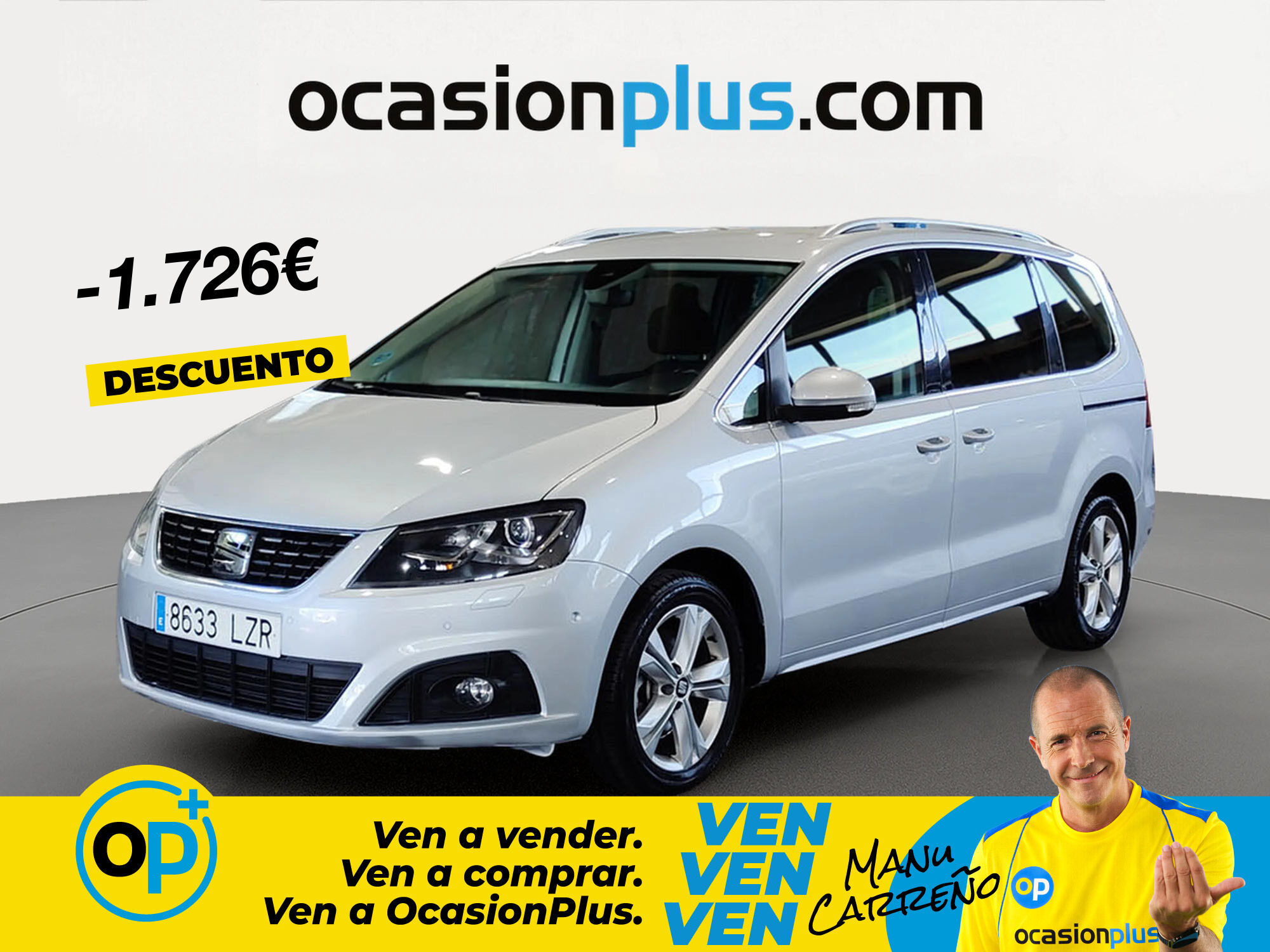 Foto del SEAT Alhambra 1.4 TSI S&S Xcellence DSG 7 plazas