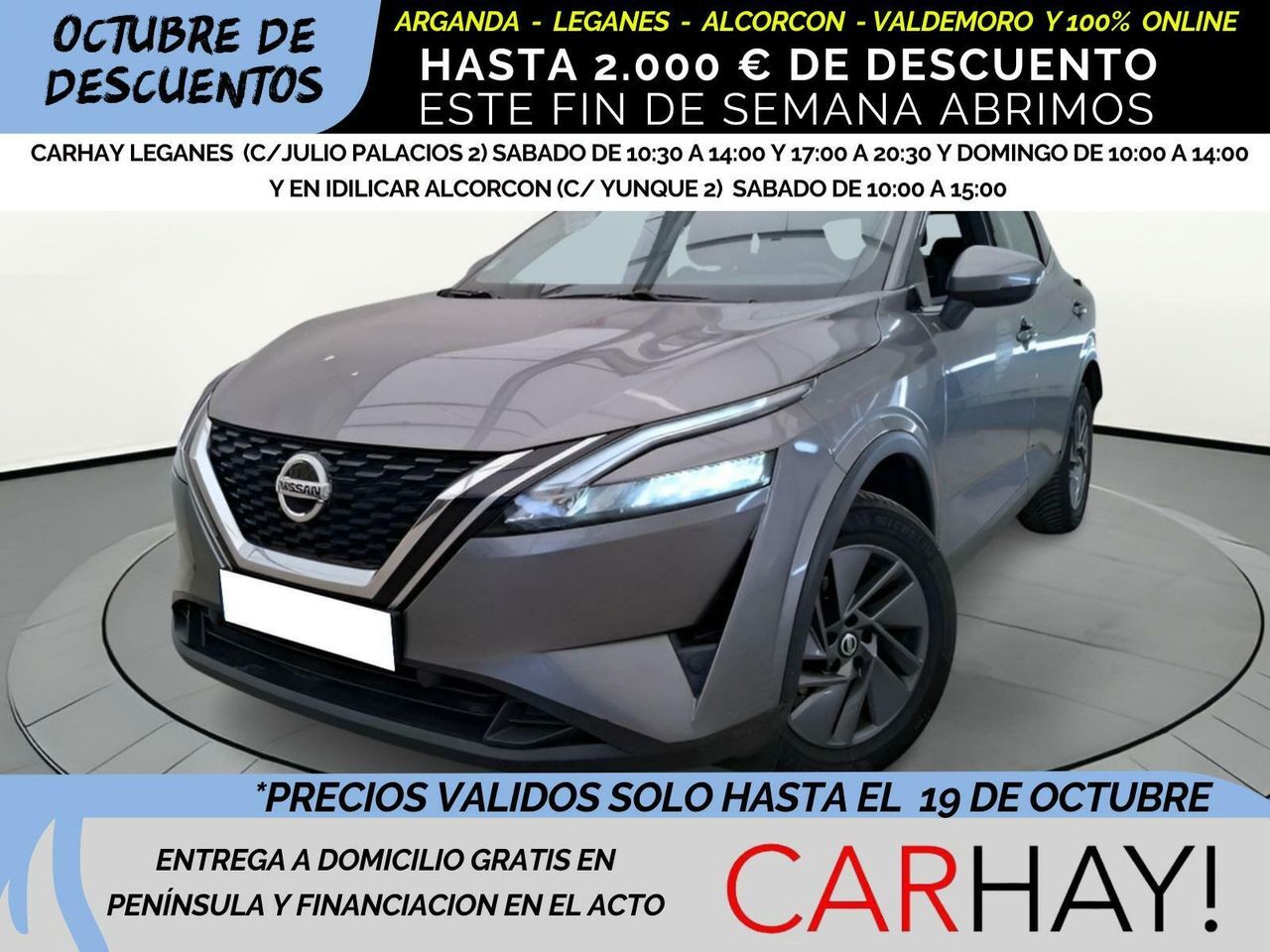 NISSAN Qashqai (CROSSOVER 1.3 MHEV 140 BUSINESS EDITION) en Madrid