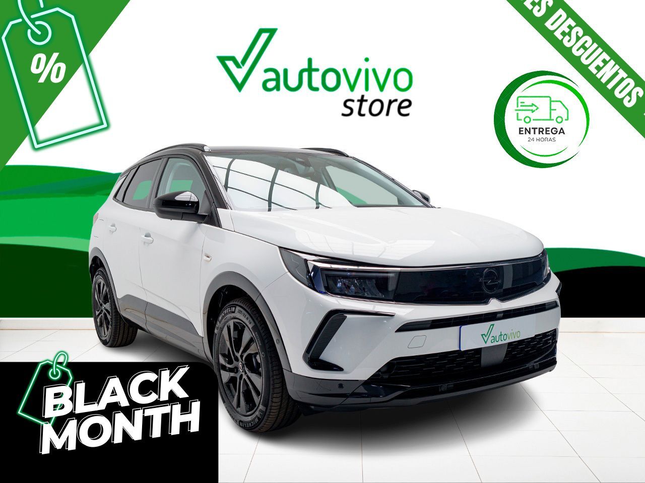 OPEL Grandland (GS 1.2 MHEV TURBO 136 CV DCT 5P) en Barcelona