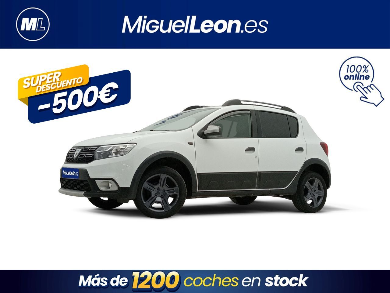 DACIA Sandero (Stepway TCE 66kW (90CV)) en Palmas, Las