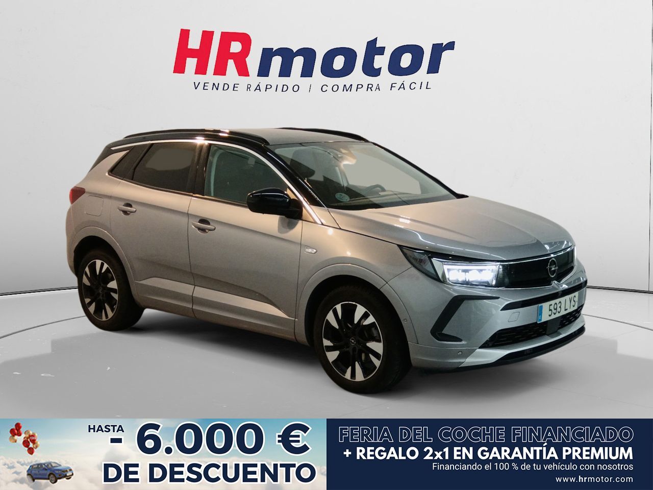 OPEL Grandland (1.2 Turbo Ultimate) en Madrid