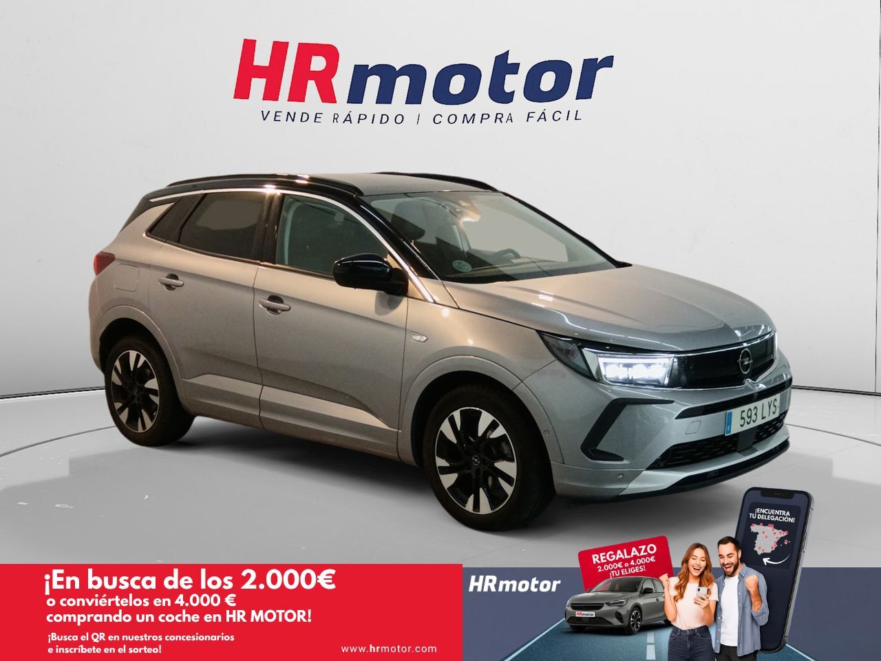 OPEL Grandland (1.2 Turbo Ultimate) en Madrid