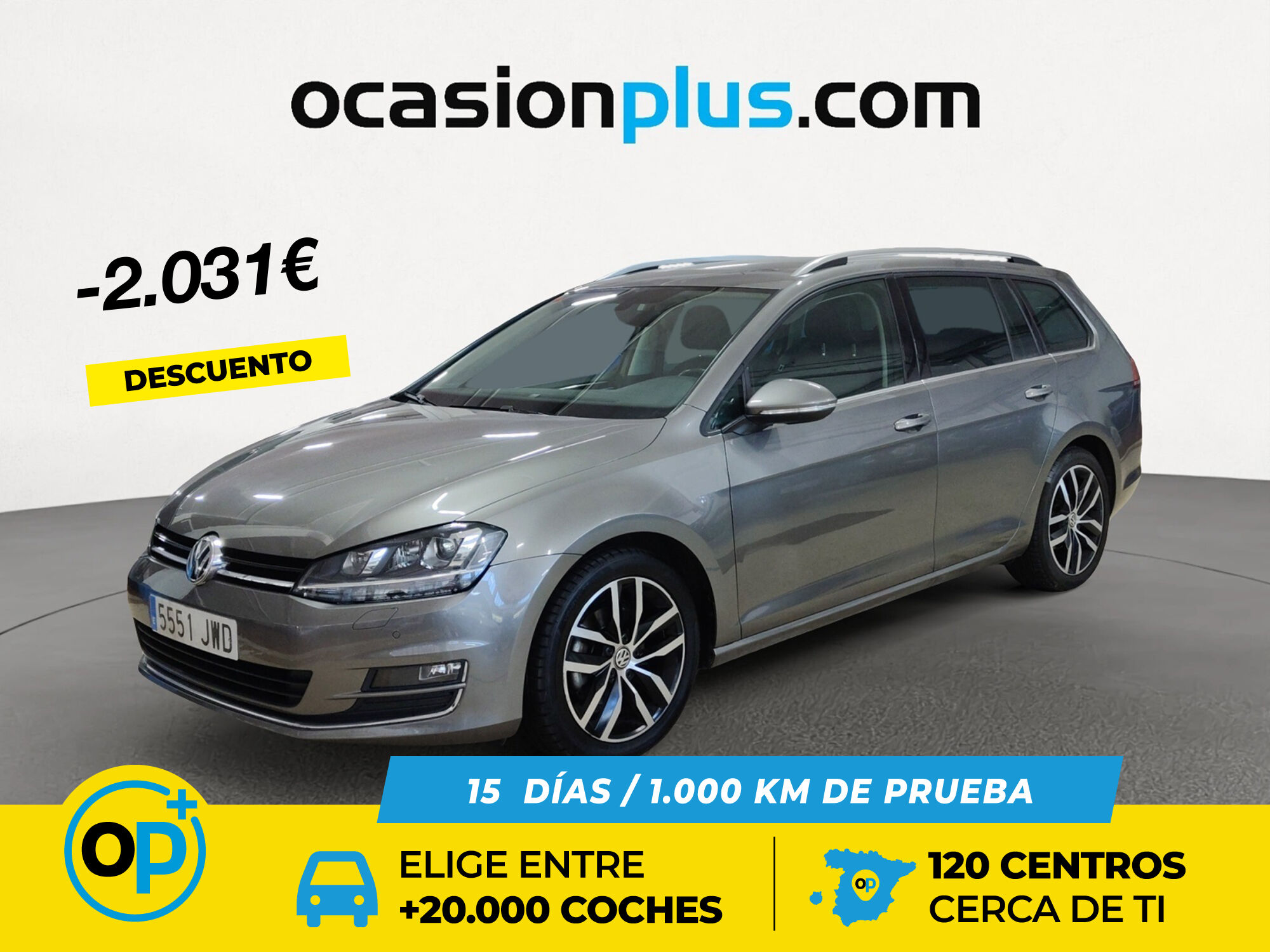 VOLKSWAGEN Golf (Sport 1.4 TSI BMT 110 kW (150 CV) DSG) en Madrid