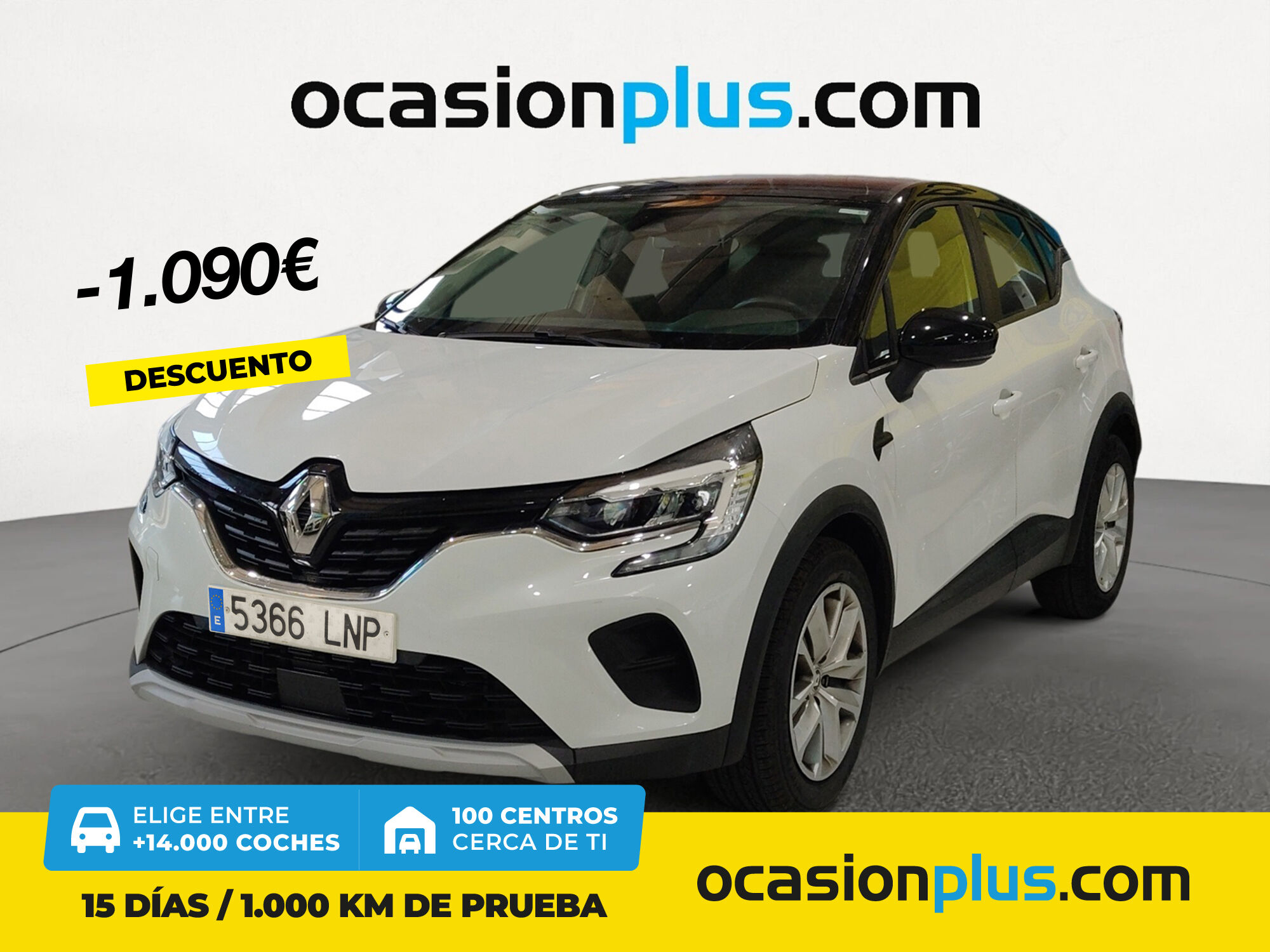 RENAULT Captur (Intens TCe GLP 74 kW (100 CV)) en Madrid