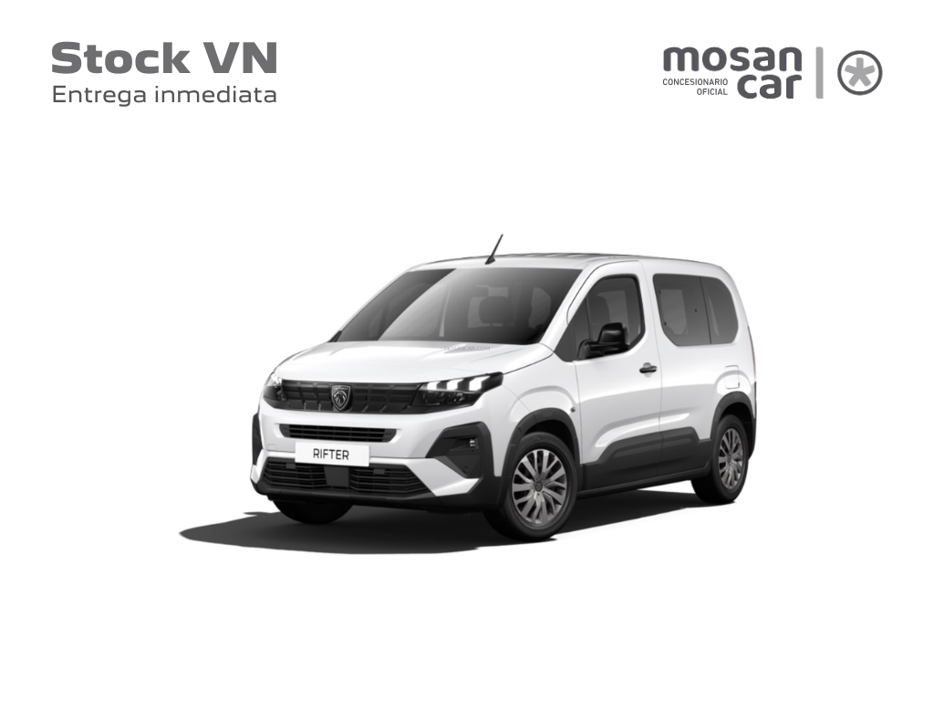 PEUGEOT Rifter (1.5 BLUEHDI 73KW ALLURE LONG 100 5P) en Madrid
