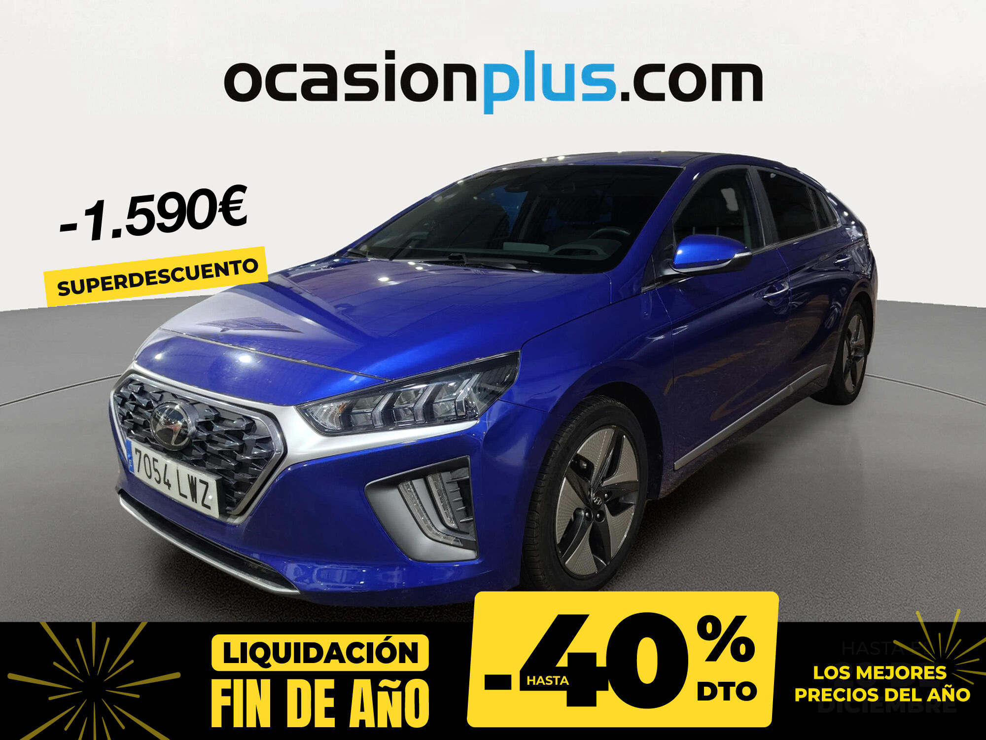 HYUNDAI Ioniq (1.6 GDI HEV Tecno DCT 104 kW (141 CV)) en Madrid
