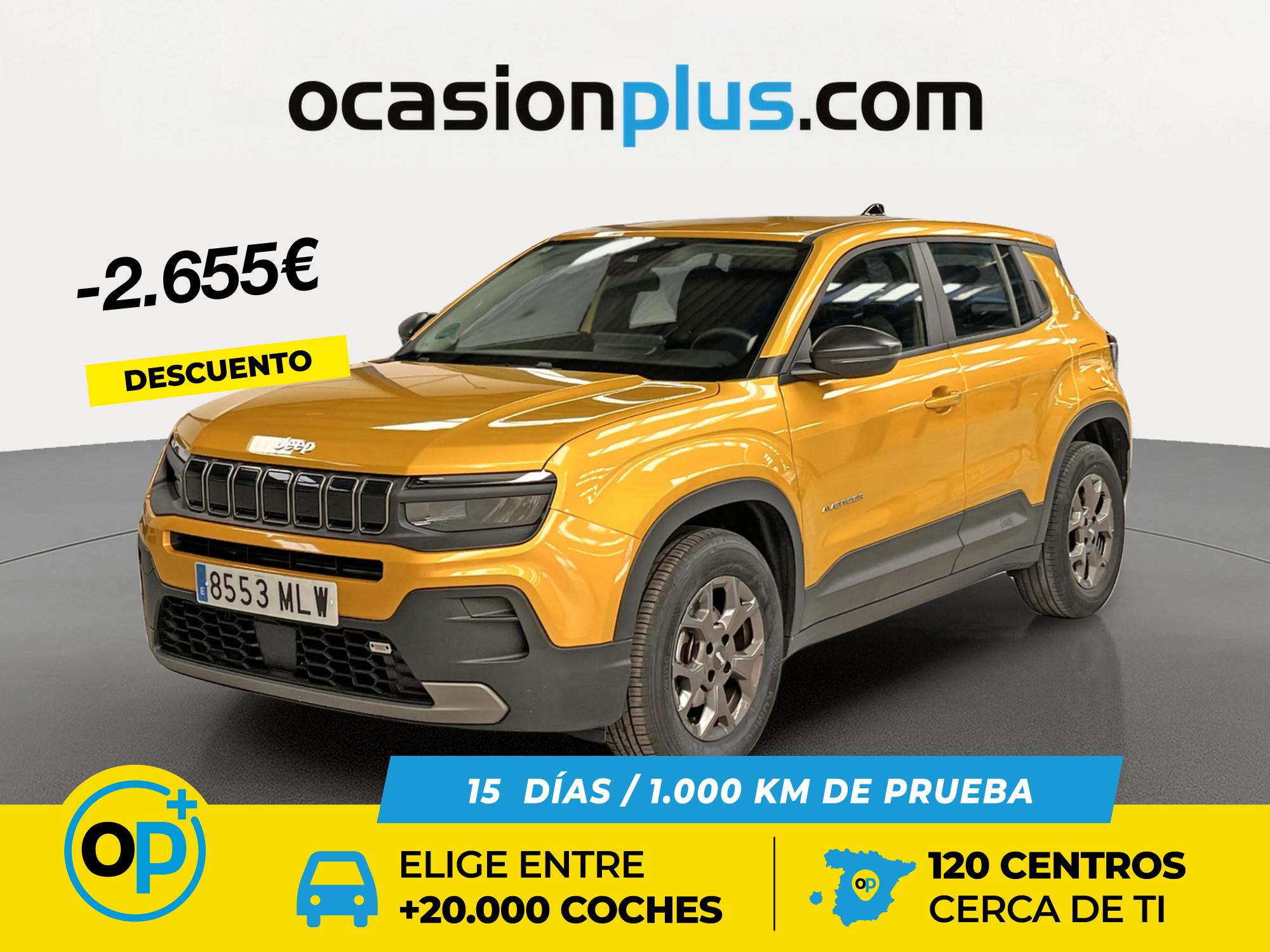 JEEP Avenger (1.2 G Longitude 74 kW (100 CV)) en Madrid