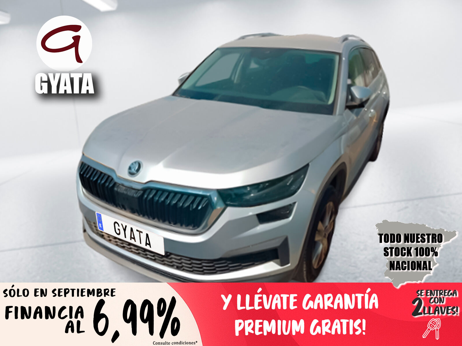 SKODA Kodiaq (2.0 TDI Ambition 4x2 DSG 110 kW (150 CV)) en Madrid